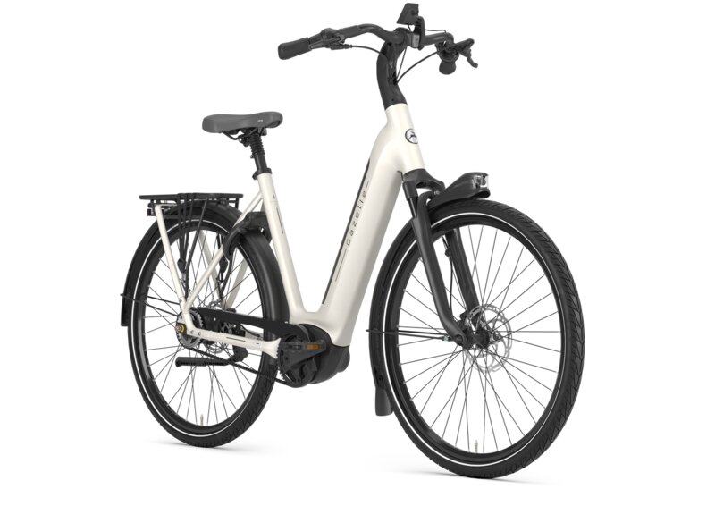 Elektrische fiets in een stad