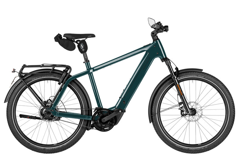 Trekking e-bike in de natuur